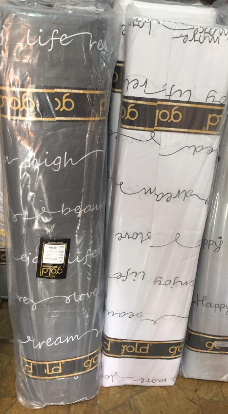 Ткань для постельного белья Бязь "Gold" Lux GL1740 (A+B) - (50м+50м)