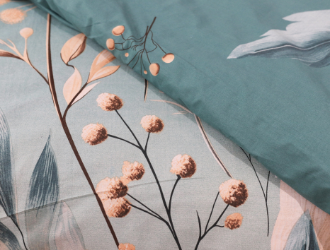 Полуторный набор постельного белья 150*220 из Бязи "Gold" №158373 Черешенка™