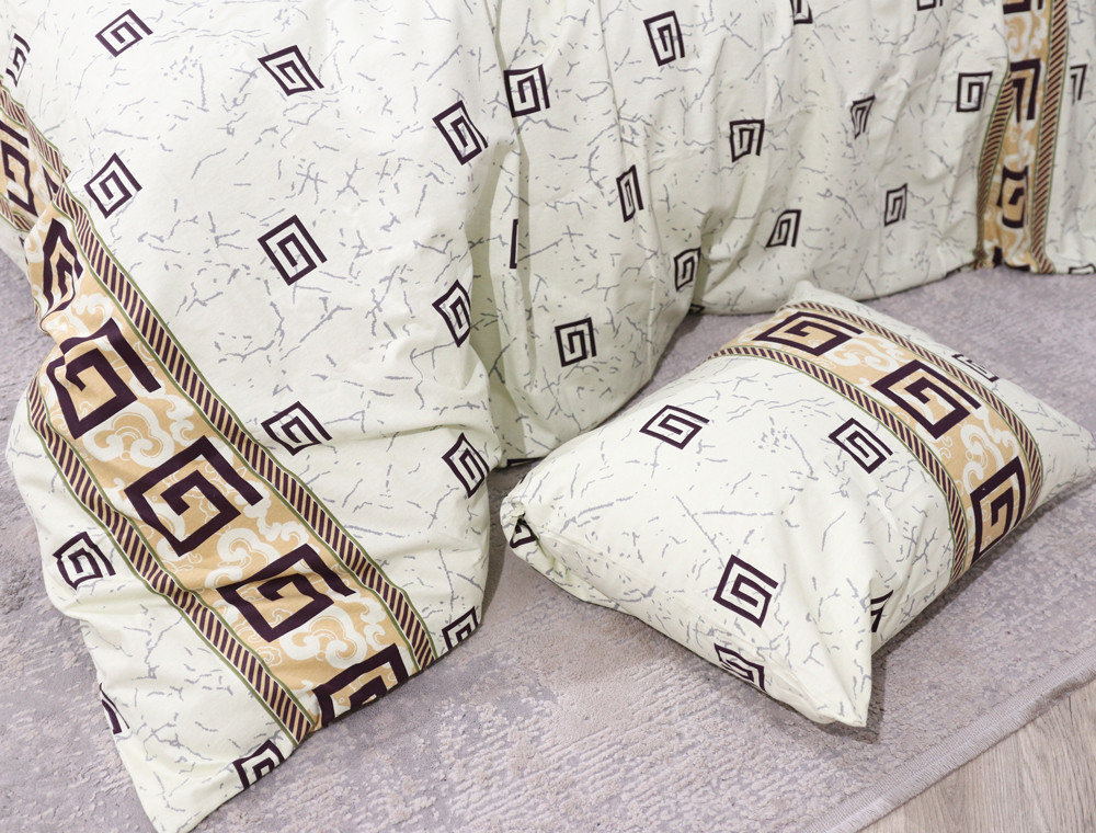 Полуторний набір постільної білизни 150*220 з Фланелі №954207 Черешенка™