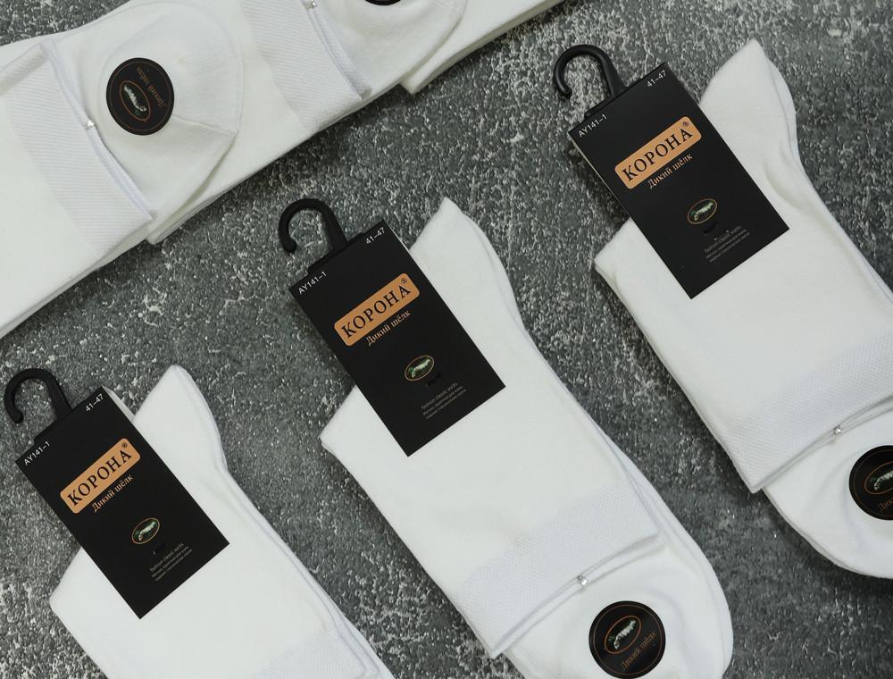 Мужские носки Корона дикий шёлк (41-47) №AY141-1