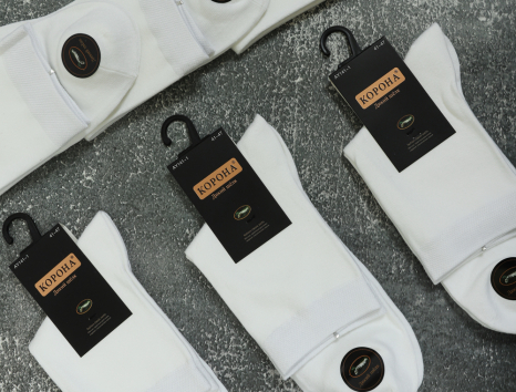 Мужские носки Корона дикий шёлк (41-47) №AY141-1