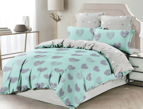 Тканина для постільної білизни Бязь "Gold" Lux GL1809 (A+B) - (50м+50м)