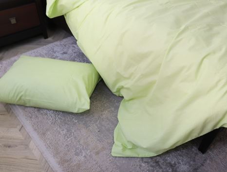 Евро макси набор однотонного постельного белья 200*220 из Бязи "Gold" №155526 Черешенка™