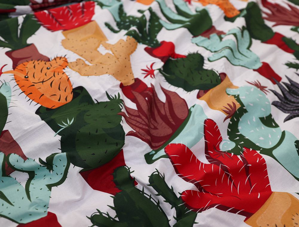 Двоспальний набір постільної білизни 180*220 із Бязі "Gold" №151332AB Черешенка™