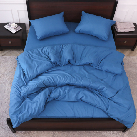 Полуторний набір постільної білизни 150*220 із мікрофібри №204012 Черешенька™