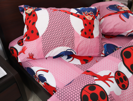 Полуторный набор постельного белья 150*220 из Бязи "Gold" №16174 Черешенка™