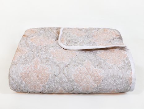 Полуторна літня ковдра мікрофібра/синтепон №41031