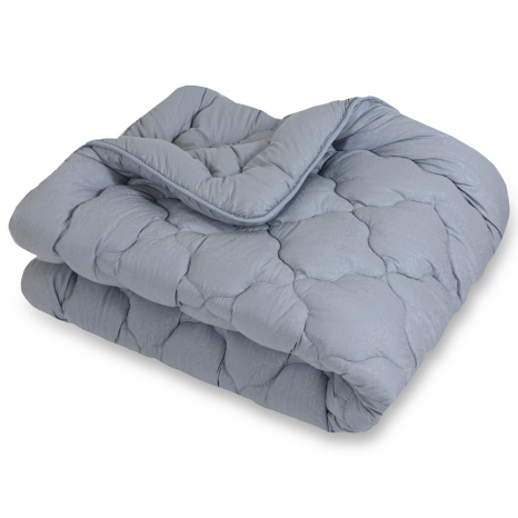 Двоспальна ковдра мікрофібра/холофайбер №40016