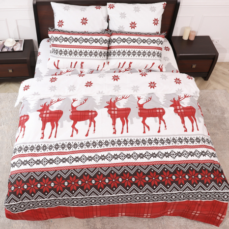 Полуторный набор постельного белья 150*220 из Сатина №484641 Черешенка™