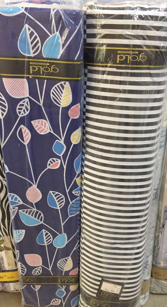 Ткань для постельного белья Бязь "Gold" Lux "Сказочные растения" GL1473 (A+B) - (50м+50м)