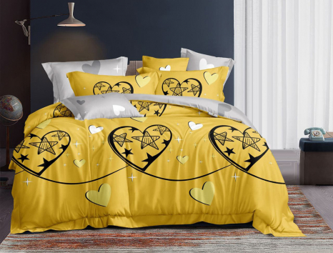 Ткань для постельного белья Бязь "Gold" Lux GL1761 (A+B) - (50м+50м)