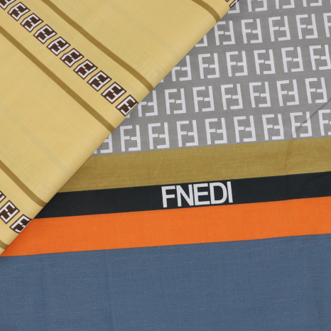 Тканина для постільної білизни Бязь "Gold" Lux GL1906 (A+B) - (50м+50м)