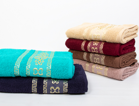 Комплект махрових банних рушників CESTEPE OTTOMAN (140*70)