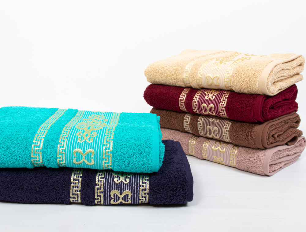 Комплект махрових банних рушників CESTEPE OTTOMAN (140*70)