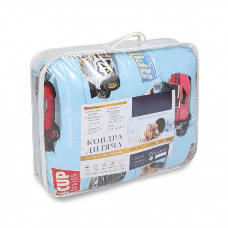 Дитяча ковдра бязь/холлофайбер №3005