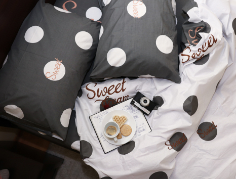 Полуторный набор постельного белья 150*220 из Бязи "Gold" №157480AB Черешенка™