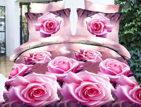 Сімейний набір постільної білизни із Ранфорсу №18281 Черешенка™