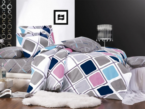 Тканина для постільної білизни Сатин S22-4 (A+B) - (60м+60м)