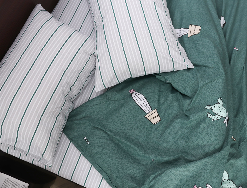 Семейный набор хлопкового постельного белья из Бязи "Gold" №153973AB Черешенка™