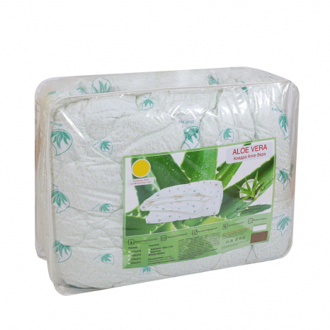 Євро ковдра мікрофібра/холофайбер (Алое Вера)