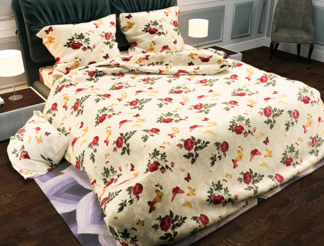 Ткань для постельного белья Бязь "Gold" Lux GL2894R