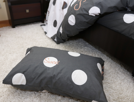 Двуспальный набор постельного белья 180*220 из Бязи "Gold" №157480AB Черешенка™