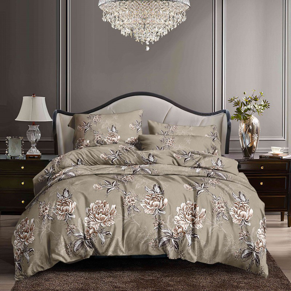 Двуспальный набор постельного белья 180*220 из поликотона №201729 Черешенка™