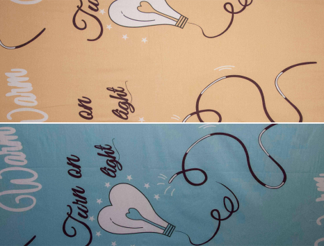 Тканина для постільної білизни Сатин S-116 (A+B) - (60м+60м)