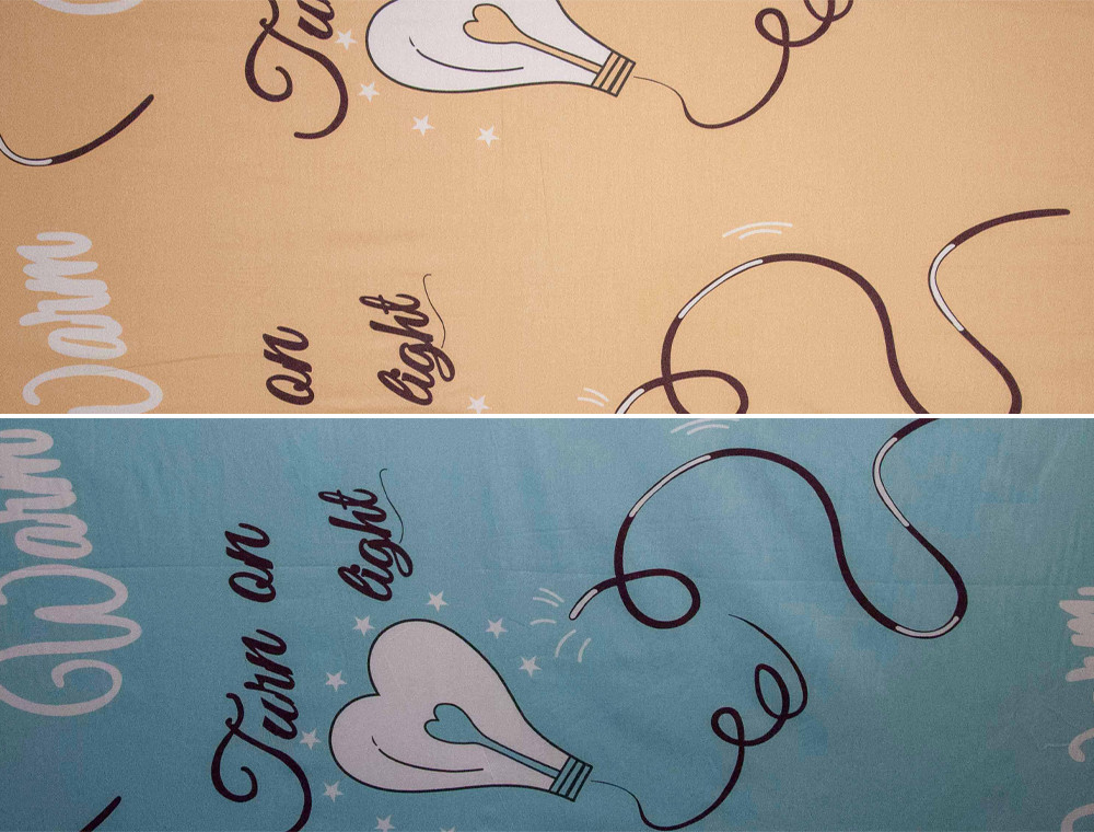 Тканина для постільної білизни Сатин S-116 (A+B) - (60м+60м)