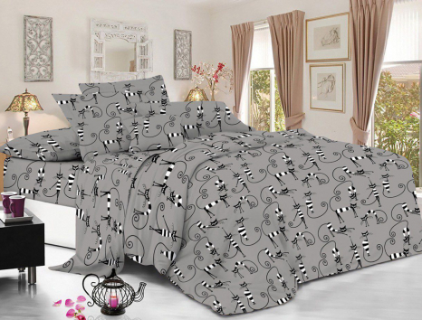 Евро макси набор постельного белья 200*220 из Фланели №95371 Черешенка™