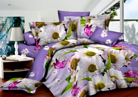 Тканина для постільної білизни Сатин S21-8A (60м)