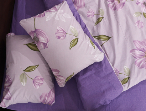 Полуторный набор постельного белья 150*220 из Бязи "Gold" №159117AB Черешенка™