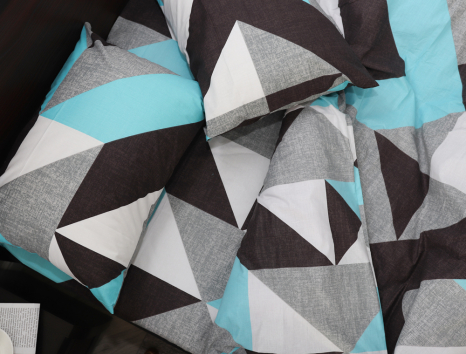 Полуторний набір постільної білизни 150*220 із Бязі "Gold" №153567 Черешенка™