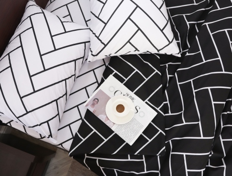 Евро макси набор постельного белья 200*220 из Бязи "Gold" №158156AB Черешенка™