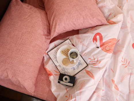 Полуторний набір постільної білизни 150*220 із Бязі "Gold" №151267AB Черешенка™