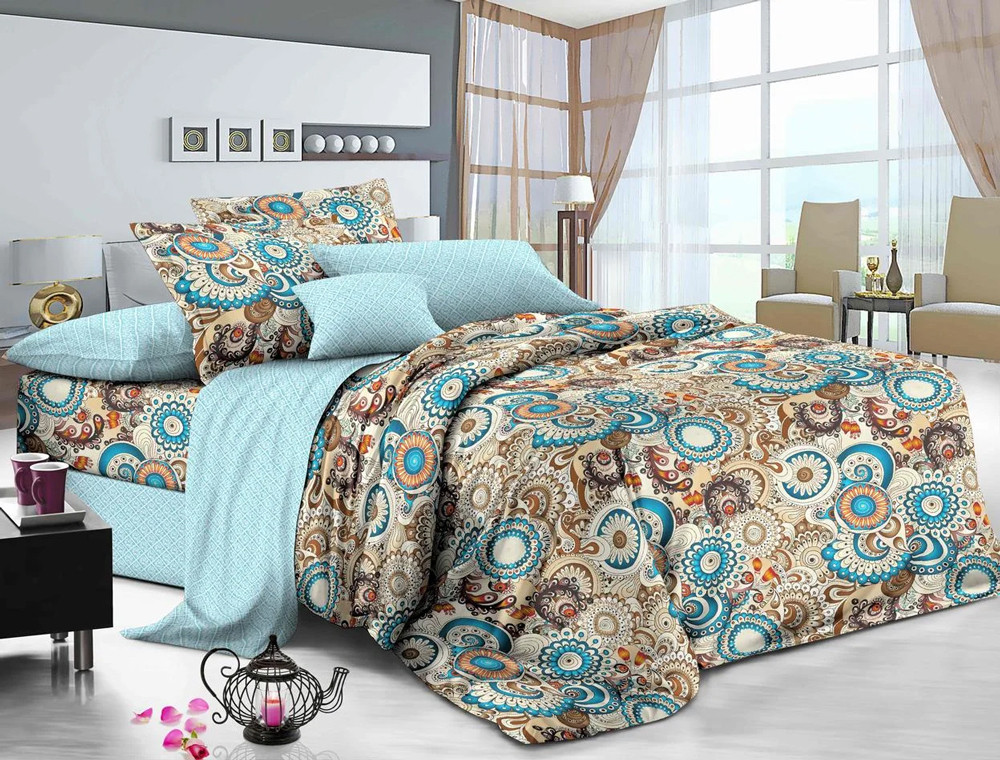 Тканина для постільної білизни Сатин S20-3 (A+B) - (60м+60м)