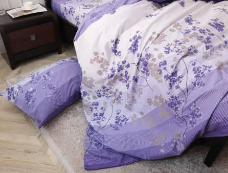 Євро-максі набір постільної білизни 200*220 із Бязі "Gold" №157064 Черешенка™