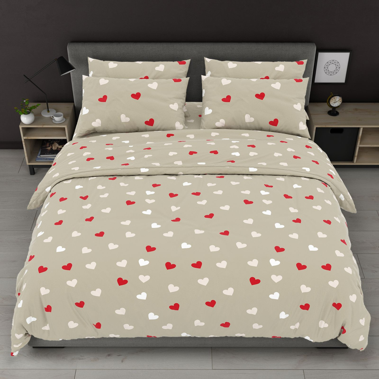 Тканина для постільної білизни Бязь "Gold" Lux GL8414