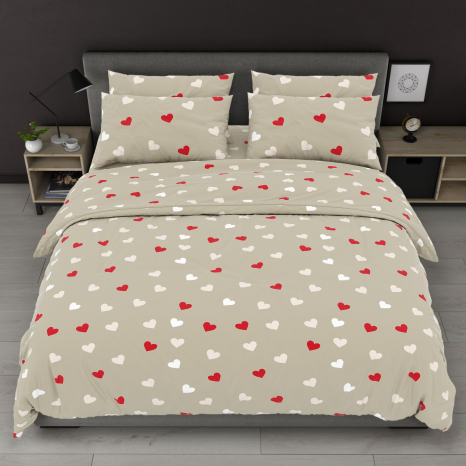 Тканина для постільної білизни Бязь "Gold" Lux GL8414