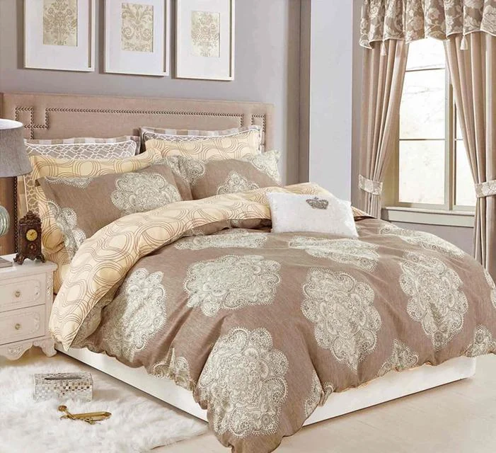 Ткань для постельного белья Сатин S35-2 (A+B) - (60м+60м)