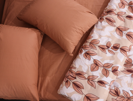 Двуспальный набор постельного белья 180*220 из Бязи "Gold" №151639AB Черешенка™