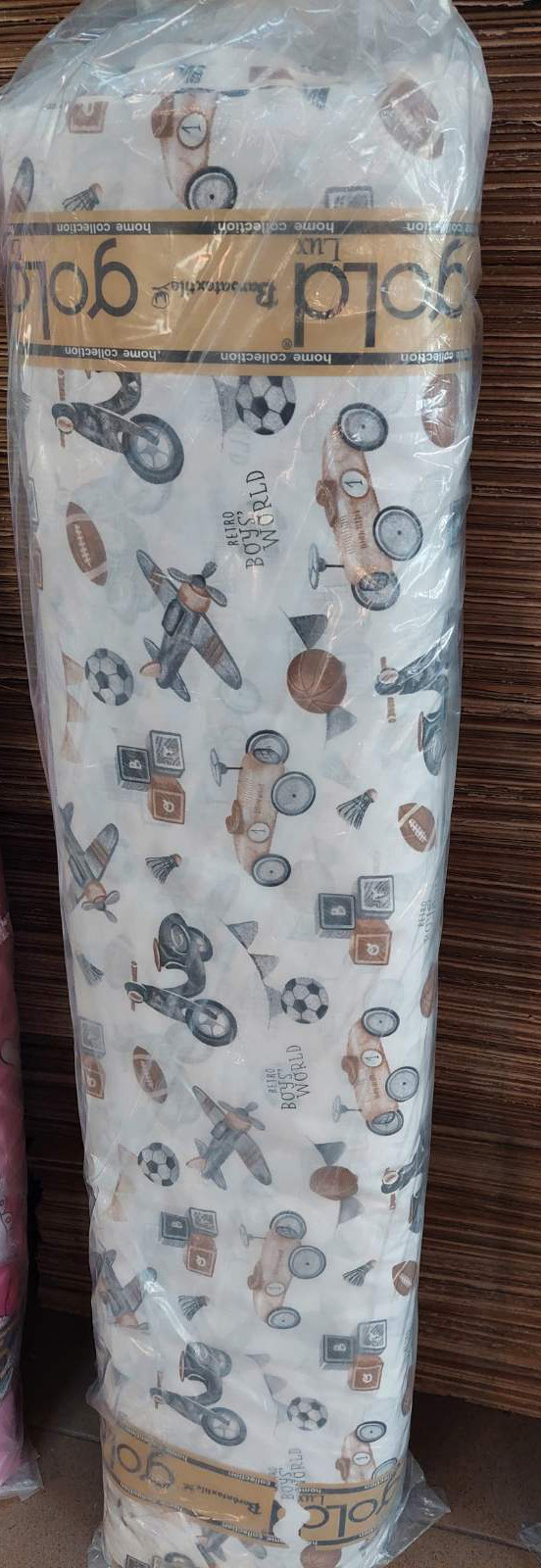 Ткань для постельного белья Бязь "Gold" Lux детская GLB4706