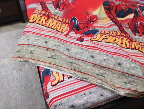 Полуторний набір постільної білизни 150*220 із Бязі "Gold" №614967 Черешенка™