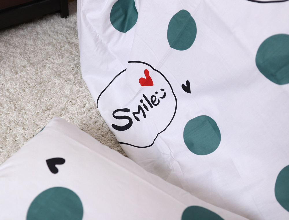 Двоспальний набір постільної білизни 180*220 із Сатину №831 Черешенка™