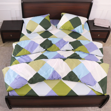 Семейный набор хлопкового постельного белья из Бязи "Gold" №151237 Черешенка™