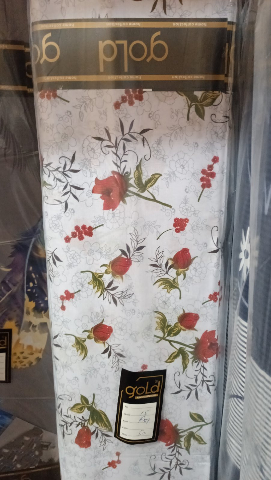 Ткань для постельного белья Бязь "Gold" Lux "Цветочный бриз" GL3890