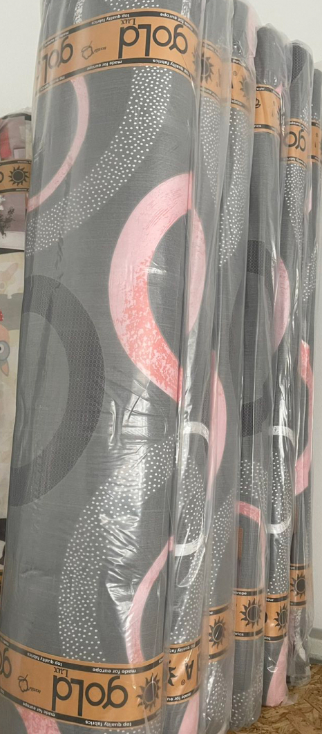 Ткань для постельного белья Бязь "Gold" Lux GL6003peach