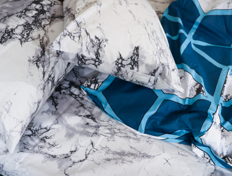 Евро макси набор постельного белья 200*220 из Бязи "Gold" №151420AB Черешенка™