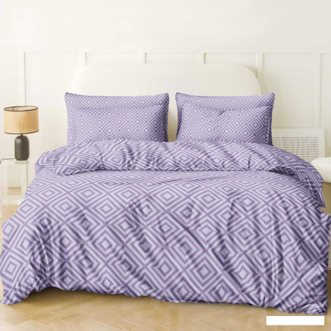 Двоспальний набір однотонної постільної білизни 180*220 із Бязі "Gold" №511381 Черешенька™