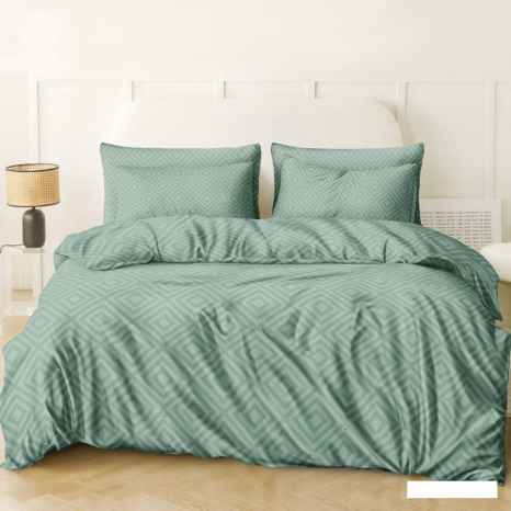 Тканина для постільної білизни Бязь "Gold" Lux з ромбами GL167romb (50м)